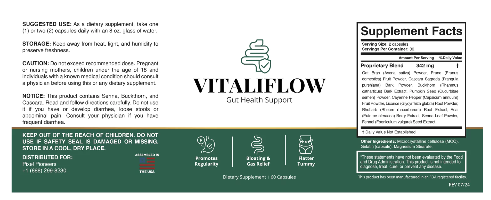 vitaliflow label